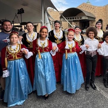 Greek dancing