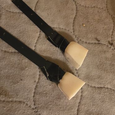 Use duct tape to to secure them