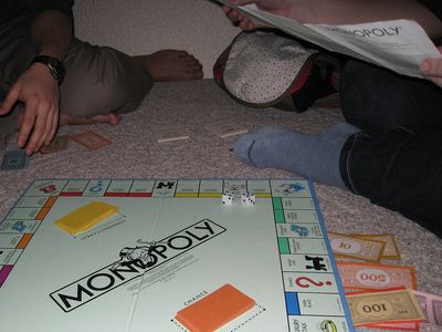 US version of Monopoly. Image held in the Made Before AI archive. Mack Male Canada • CC BY-SA 2.0