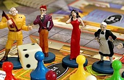 Cluedo figures. Image saved in the Made Before AI archive. Image fair use.
