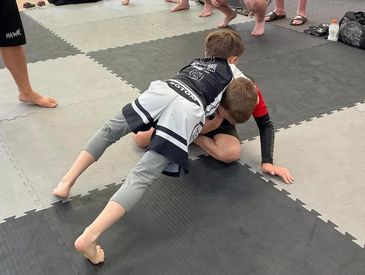Kids wrestling and Brazilian Jiu-jitsu