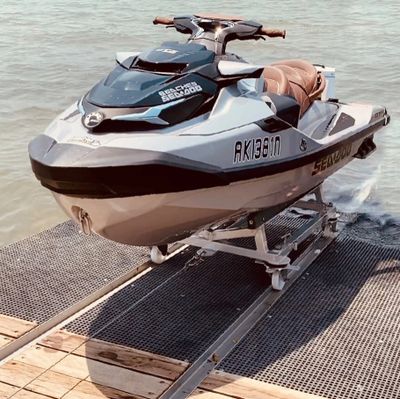 MDS Marine PWC jetski launch slip craddle.