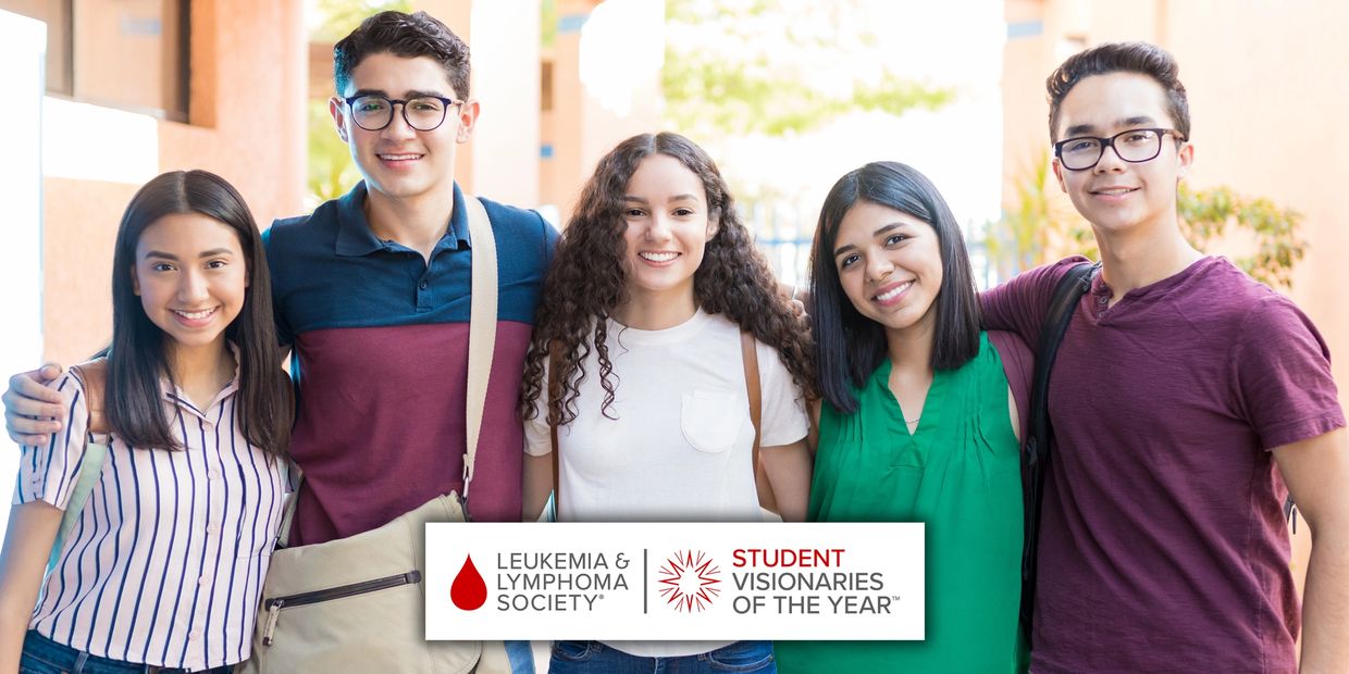 Happy Group of Teenagers, Leukemia & Lymphoma Society’s Student Visionary of the Year