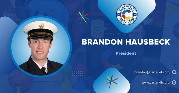 Brandon Hausbeck, Carter Kits Training, Autism Training, Carter Kits Sensory Bags, Sensory Bags