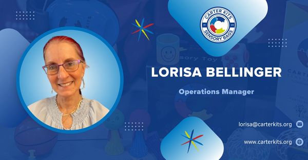 Lorisa Bellinger,  Carter Kits Training, Autism Training, Carter Kits Sensory Bags, Sensory Bags