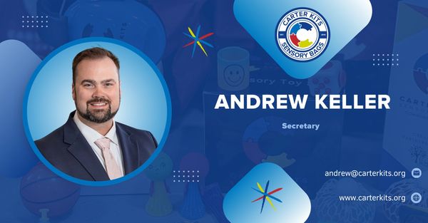 Andrew Keller,  Carter Kits Training, Autism Training, Carter Kits Sensory Bags, Sensory Bags