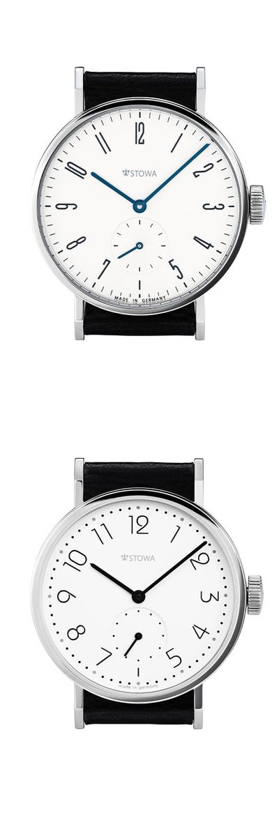STOWA Antea Klassik KS (top) and Antea back to bauhaus white (bottom), Pictures: ©STOWA