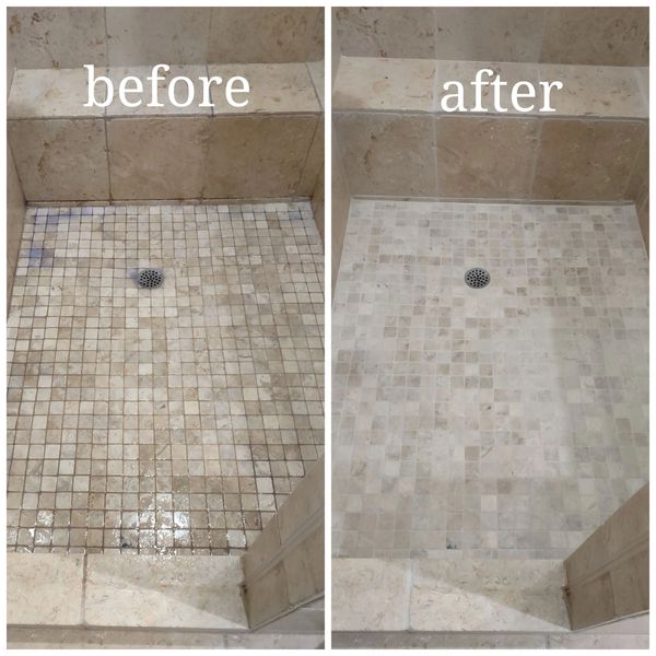 Shower Restoration- Grout Cleaning and cauking