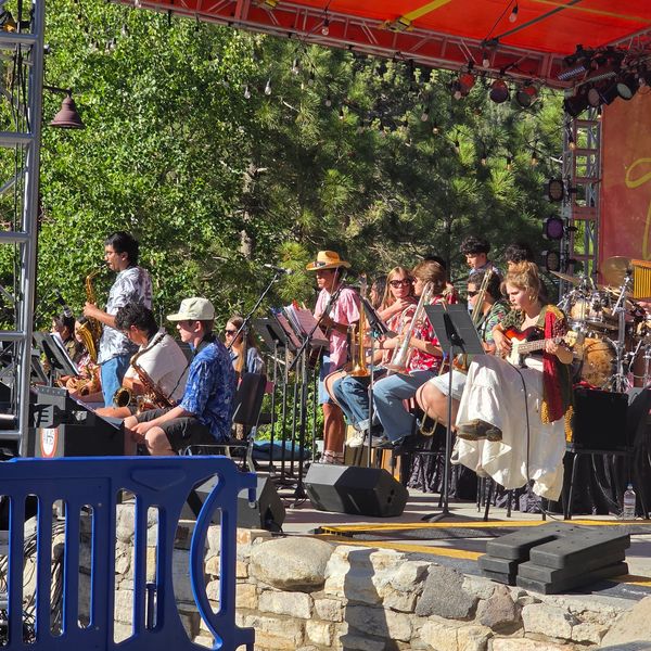 Our 2025 Mammoth JazzFest scholarship recipient, Sophie McMahan. This student really touched our com