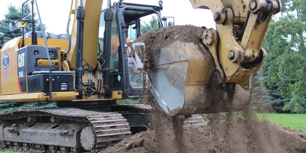 Excavation for septic fields, new construction and additions offered in South East Wisconsin