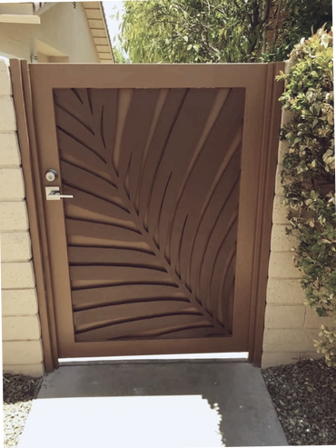 walk through gate, pedestrian, for person to walk through, back gate for home