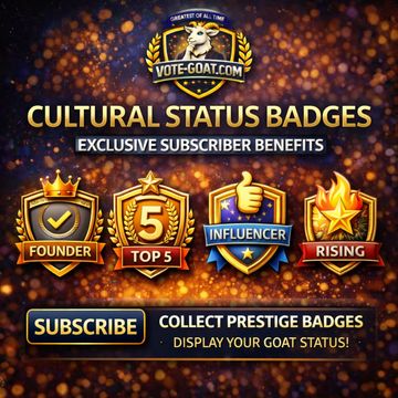 Vote-Goat.com offers exclusive cultural status badges for subscribers.