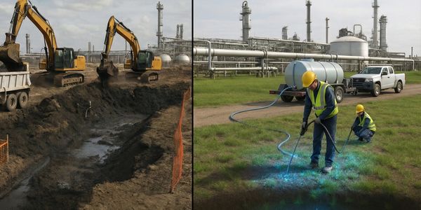 A side by side image showing the difference between in-situ (PC BIO) and ex-situ (Others)