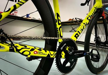 The legend that is Black Shuck Lando Norris Bike Handmade In Suffolk England custom bicycle