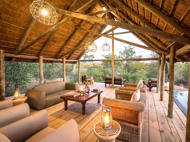 Nsala Wilderness Camp Seating Area