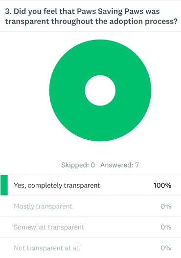 Dog rescue testimonial highlighting Paws Saving Paws dedication San Antonio