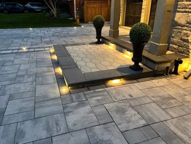 Image shows new interlocking installed by our experienced team in Toronto