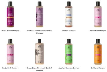 Urtekram natural organic hair care, shampoo conditioner certified organic, paraben free, sls free