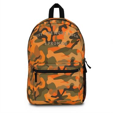 Just One More Rock I Promise Backpack v2