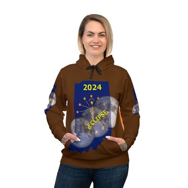 2024 eclipse brn hoodie Indiana