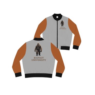 Bigfoot University bomber jacket - women's