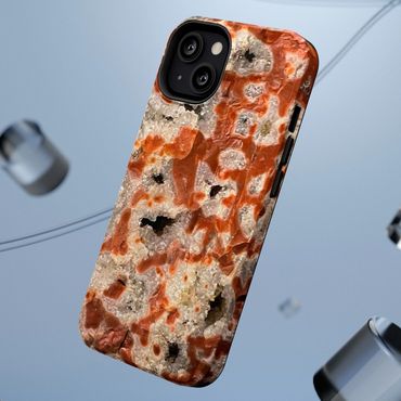 Agate pattern phone case
