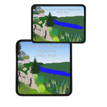 Porcupine Mountain Wilderness State Park rectangular or square patch