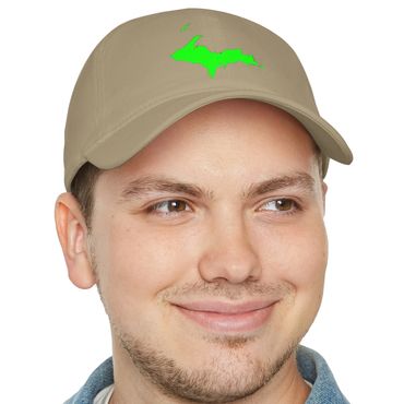 baseball hat low profile UP green