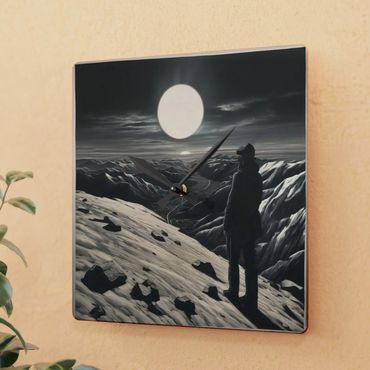 clock - Walk below the moon