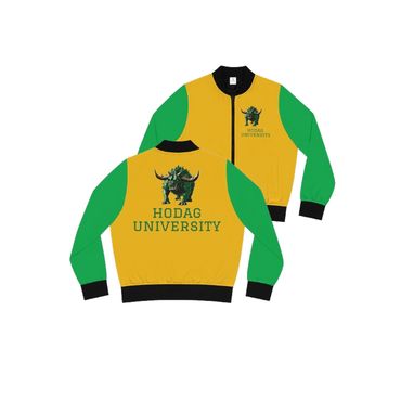 Hodag University bomber jacket - women's