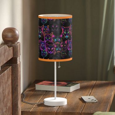 Neon cat lamp