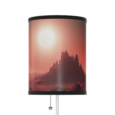 Lamp shade of an alien world