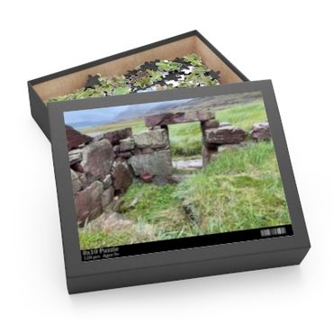 Nordic cathedral ruins in Greenland