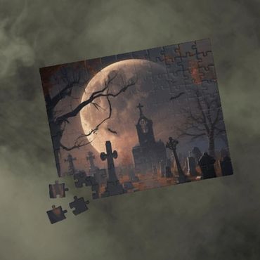 graveyard under the moon puzzle