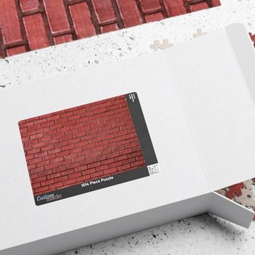 Red brick puzzle