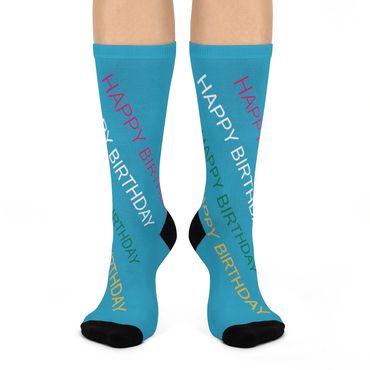 Happy birthday socks