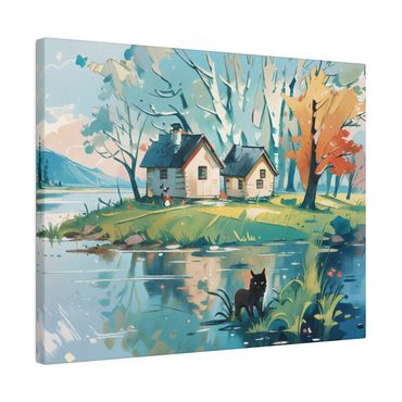 The cat and the cabin