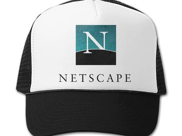 Netscape baseball cap for geeks.
