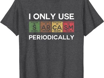 Geek T Shirt - Periodic Table Shirt