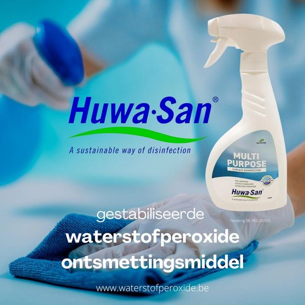 Huwa-San waterstofperoxide ROAM Technology huwasan