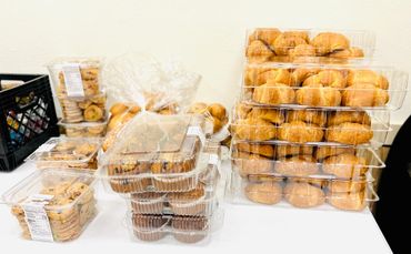 Example of food received in bags