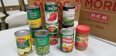 Example of food received in bags