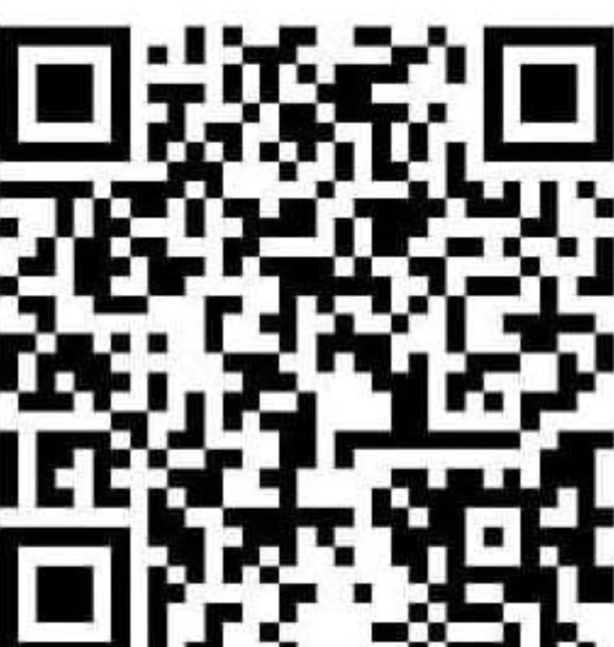 Black and white QR code on a white background.