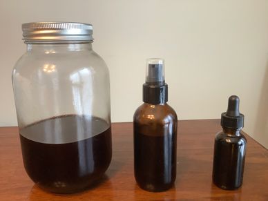 Cannabis massage oil