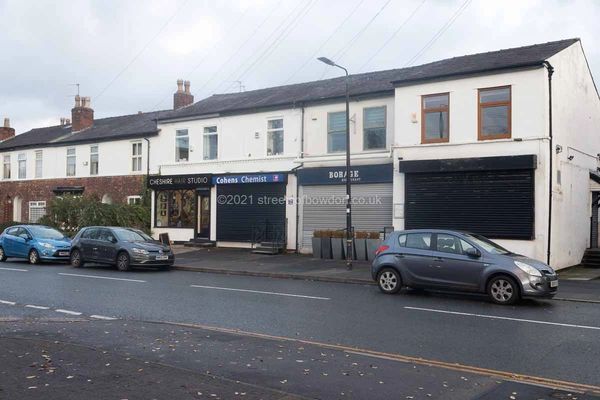 A parade of (mostly) shuttered establishments