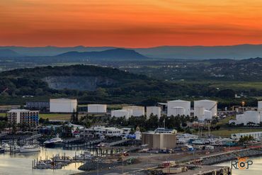 Overlooking the Mackay Harbour Industrial Precinct