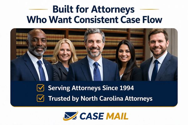 Case Mail has provided criminal case leads to lawyers since 1994