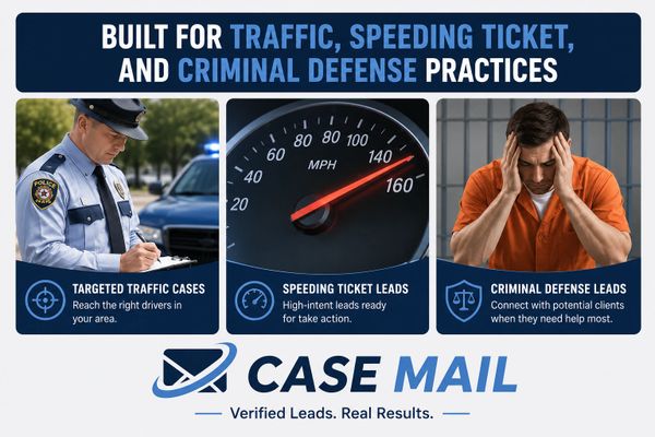 Direct mail built for traffic and criminal defense attorneys