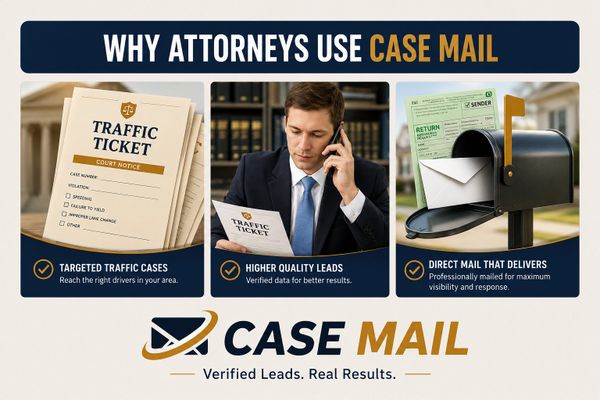 Why attorneys choose Case Mail for lawyer direct mail marketing
