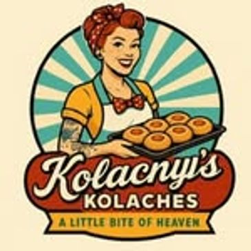 Step back to simpler times with Kolacny’s Kolaches! Serving authentic Czech kolaches and klobasneks.